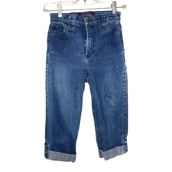 Not your daughters jeans women’s size 2 capris lift and tuck technology stretch - Picture 1 of 13